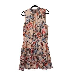 Women’s Everlily Cocktail Pink Floral Dress Size XXL